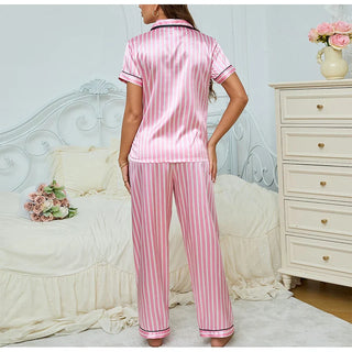 Women's Pajama Set | Short Sleeve & Pants