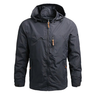 Herren Regenjacke | Mit Kapuze