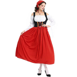 Dámské dirndl šaty na Oktoberfest | Midi