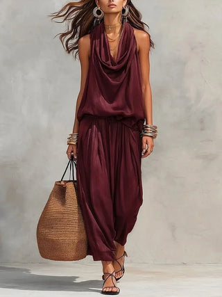 Damen Boho Sommerkleid | Maxi
