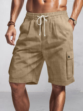 Herren Cargo Shorts | Mit Kordelzug