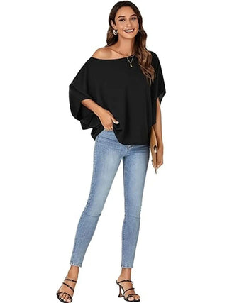 Dámský oversized top | Jedno rameno