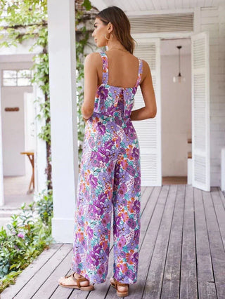 Damen Florales Zweiteiler Set | Sommer