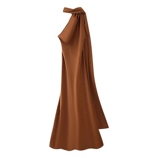 Robe de soirée dos nu femme | maxi