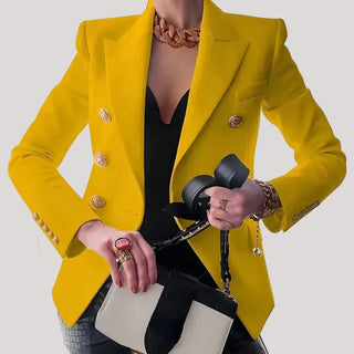 Women's Structured Double-Breasted Blazer | Business