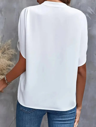 Women’s V-Neck Top | Short Sleeve