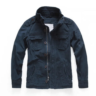 Men's casual jacket | Stand-up collar