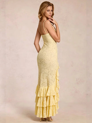 Women's Summer Dress with Leg Slit | Maxi