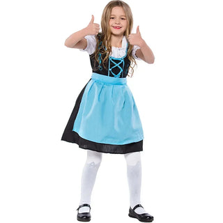 Kinder Oktoberfest Traditionelles Bayern | Dirndl Kleid