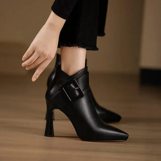 Damen Stiefel mit Hohen Absätzen | Knöchelhoch