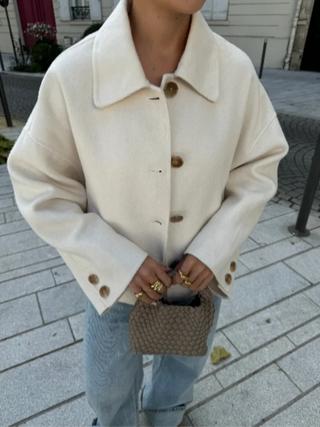 Women's Winter Short Jacket | With Buttons