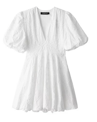 Women’s Dress with Puff Sleeves | Mini