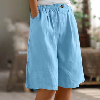 Damen Weite Culotte Shorts | Lässig