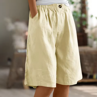 Damen Weite Culotte Shorts | Lässig