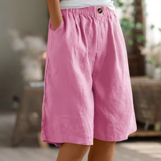 Damen Weite Culotte Shorts | Lässig