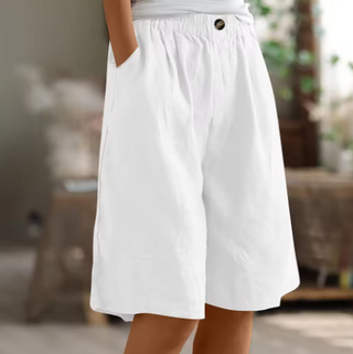 Damen Weite Culotte Shorts | Lässig
