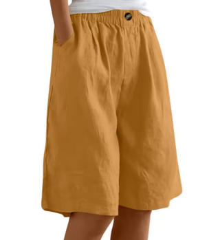 Damen Weite Culotte Shorts | Lässig