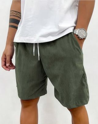 Shorts en velours côtelé pour homme | Décontracté