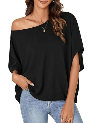 Dámský oversized top | Jedno rameno