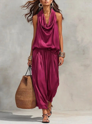 Damen Boho Sommerkleid | Maxi