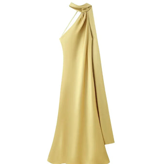 Robe de soirée dos nu femme | maxi