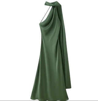 Robe de soirée dos nu femme | maxi