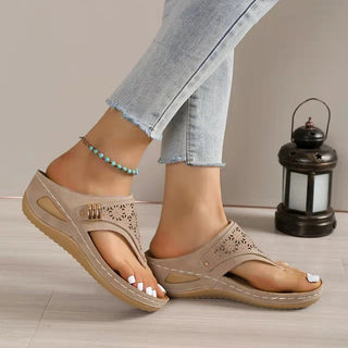 Damen Sommer Orthopädische Sandalen | Slip On