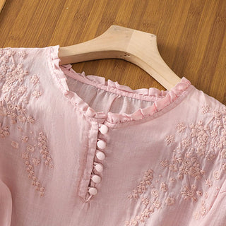 Damen Langarm Bluse | Sommer