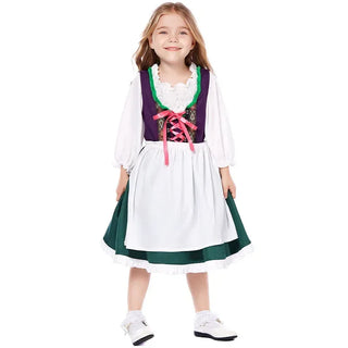 Kinder Oktoberfest Traditionelles Bayern | Dirndl Kleid
