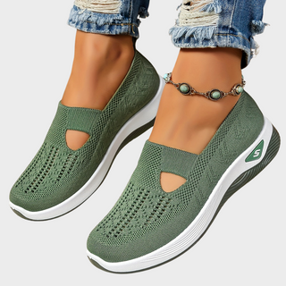 Damen Orthopädische Slip On Sneaker | Atmungsaktiv