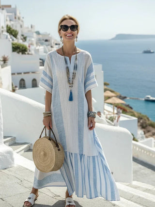 Robe d'été décontractée pour femme | Maxi