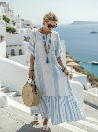 Robe d'été décontractée pour femme | Maxi