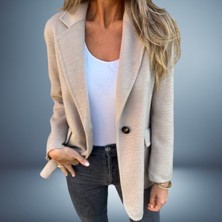 Women's long blazer with buttons | Tailored