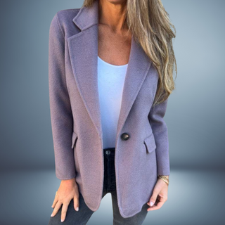 Women's long blazer with buttons | Tailored