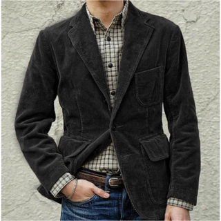 Men's Casual Blazer Jacket | With Button