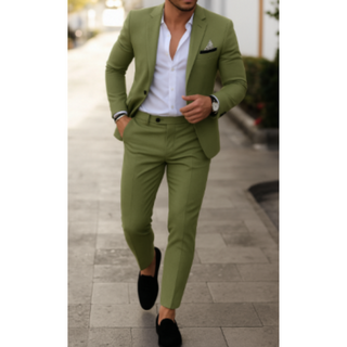 Men's two-piece wedding guest suit | jacket & trousers