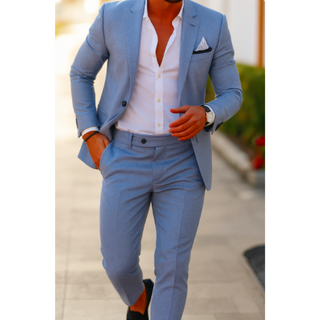 Men's two-piece wedding guest suit | jacket & trousers