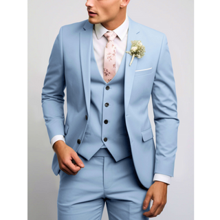 Men's three-piece wedding guest suit | Formal