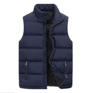 Men Quilted Vest | Casual