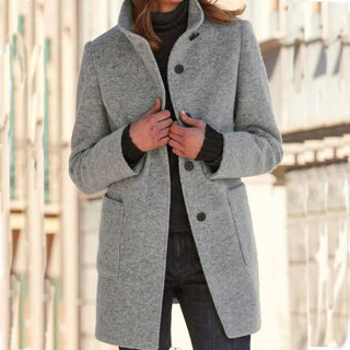Women's winter coat | With buttons
