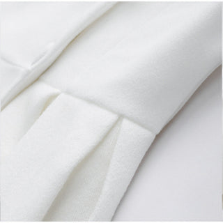 Women's trench coat | Double-breasted with lapels & long fit