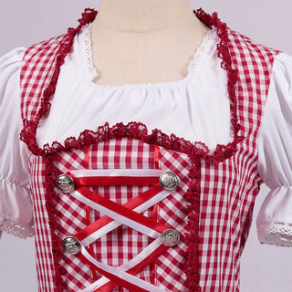 Damen Oktoberfest Dirndl Kleid | Midi