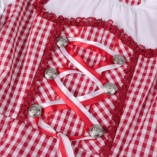 Damen Oktoberfest Dirndl Kleid | Midi