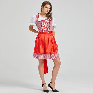 Damen Oktoberfest Dirndl Kleid | Midi