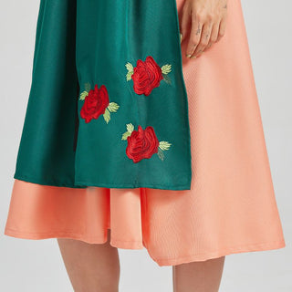 Damen Dirndl Oktoberfest | Oberteil & Rock