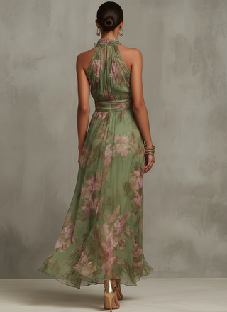 Damen Florales Sommerkleid | Maxi