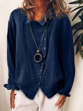 Women's Button Up Long Sleeve Top | Casual & Everyday