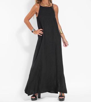 Women's Sleeveless Airy Dress | Maxi