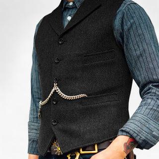 Gilet formel homme | Avec chaîne