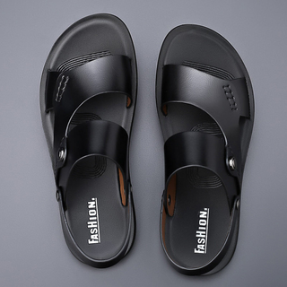 Sandales homme à bouts ouverts | Avec brides